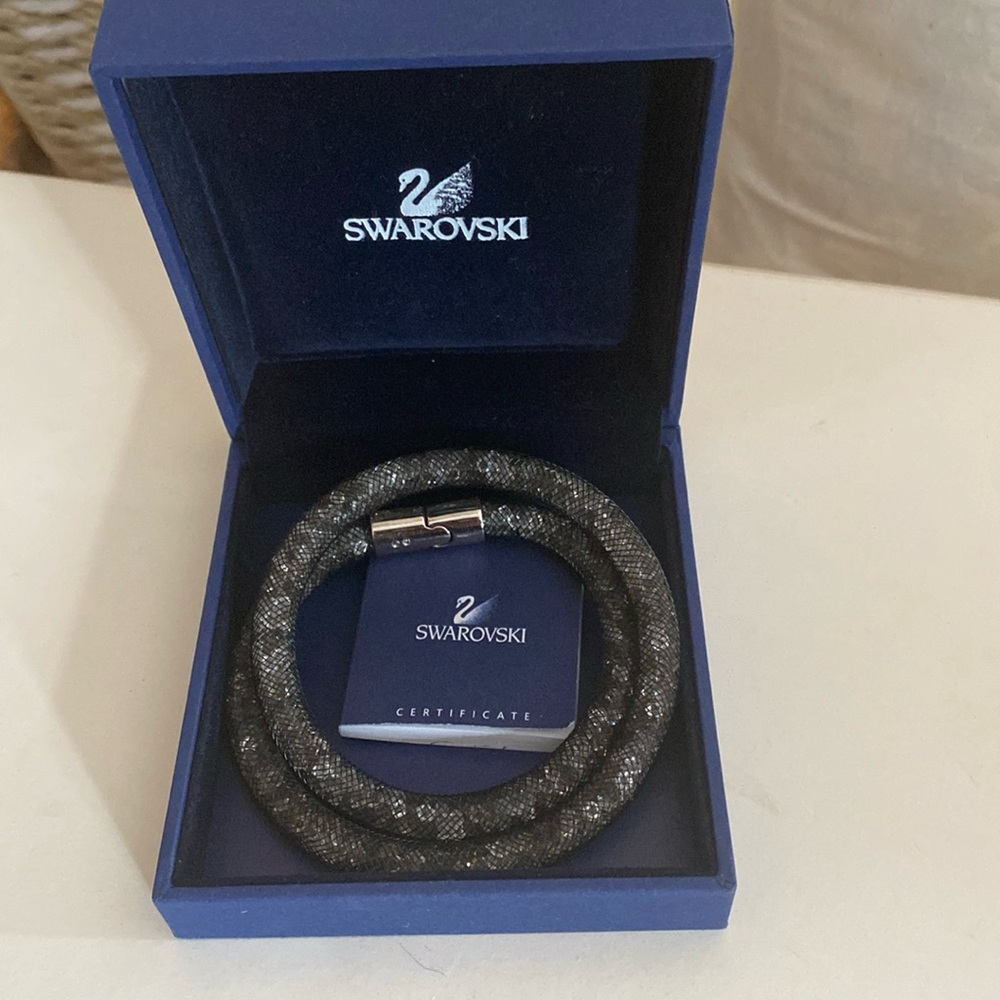 Swarovski Mesh Crystals wrap
bracelet